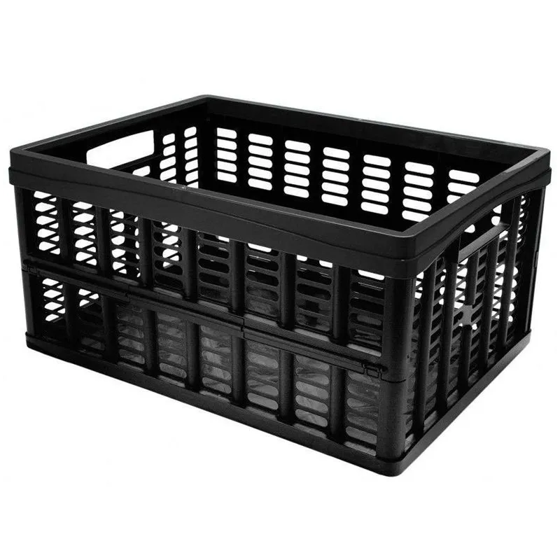 Uzglabāšanas kaste Plast Team, melna krās., 35 x 48 x 24 cm