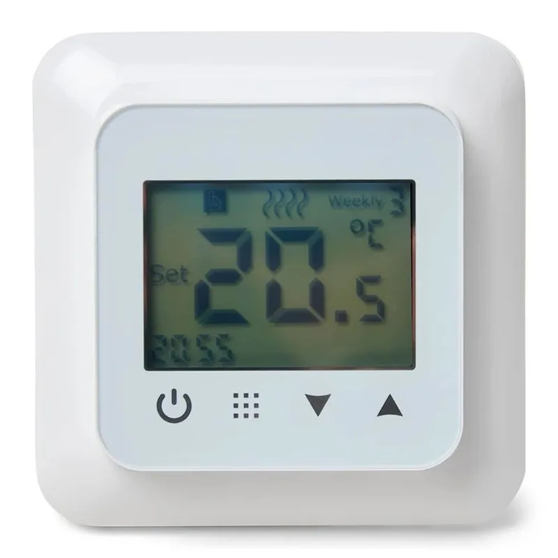 Termostats Heatcom HC60, karināms, balta krās., 5 - 40 °C