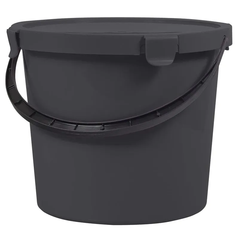 Spainis Plast Team 60790807, 10 l, pelēka krās.