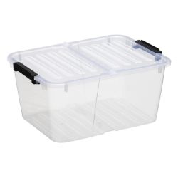 Uzglabāšanas kaste ar vāku Plast Team. 15l. 39.4x29.5x18.5cm