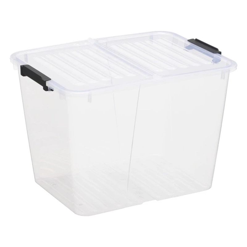 Uzglabāšanas kaste ar vāku Plast Team. 30l. 43x33x30cm