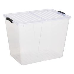 Uzglabāšanas kaste ar vāku Plast Team. 65l. 56.7x39.6x41.7cm