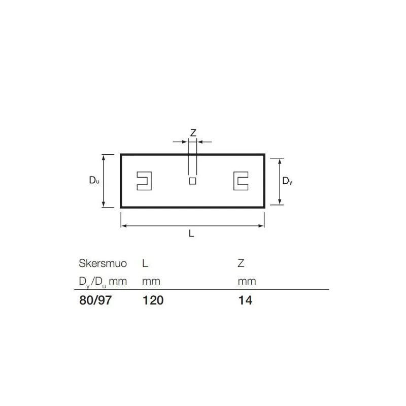Dubultā uzmava drenāžas caurulēm Wavin, 80 mm