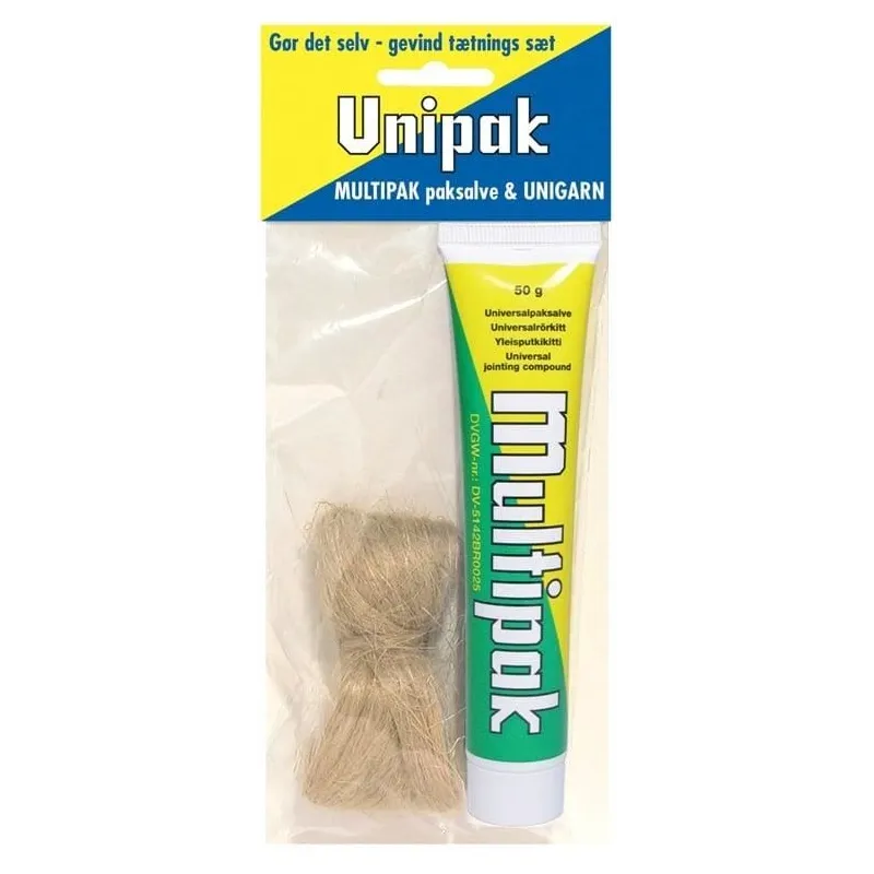 Hermētiķa pastas komplekts Unipak Multipak DIY 50g+13g