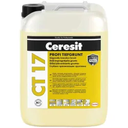 Gruntas giluminis Ceresit CT17. gelsva. 10 l