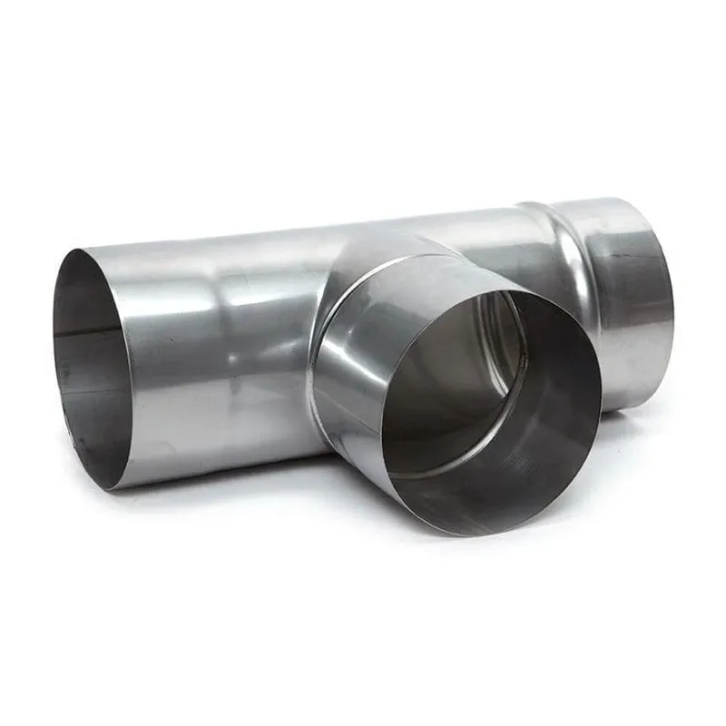 Ar trīs zariem skurstenis Wadex, 160 mm, 90 °