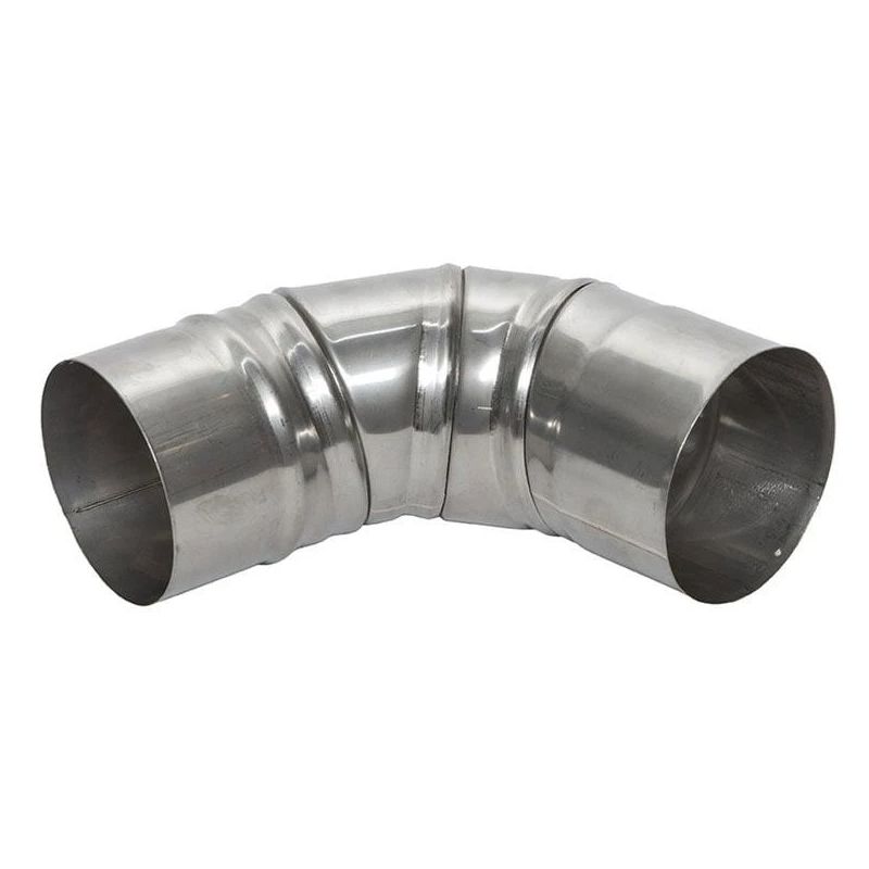 Dūmvada 90° līkums Wadex D120mm