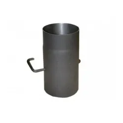 Kamina ühendustoru Wadex, must v., 180 mm, 25 cm