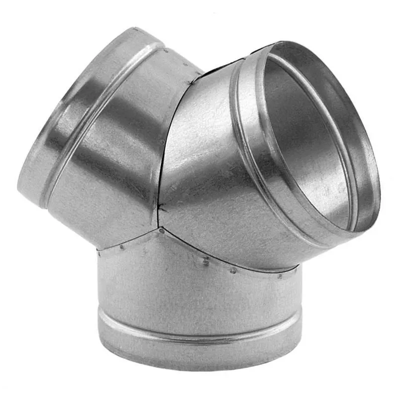 Apaļš karstā gaisa sadalītāja savienojums Darco Y-Type