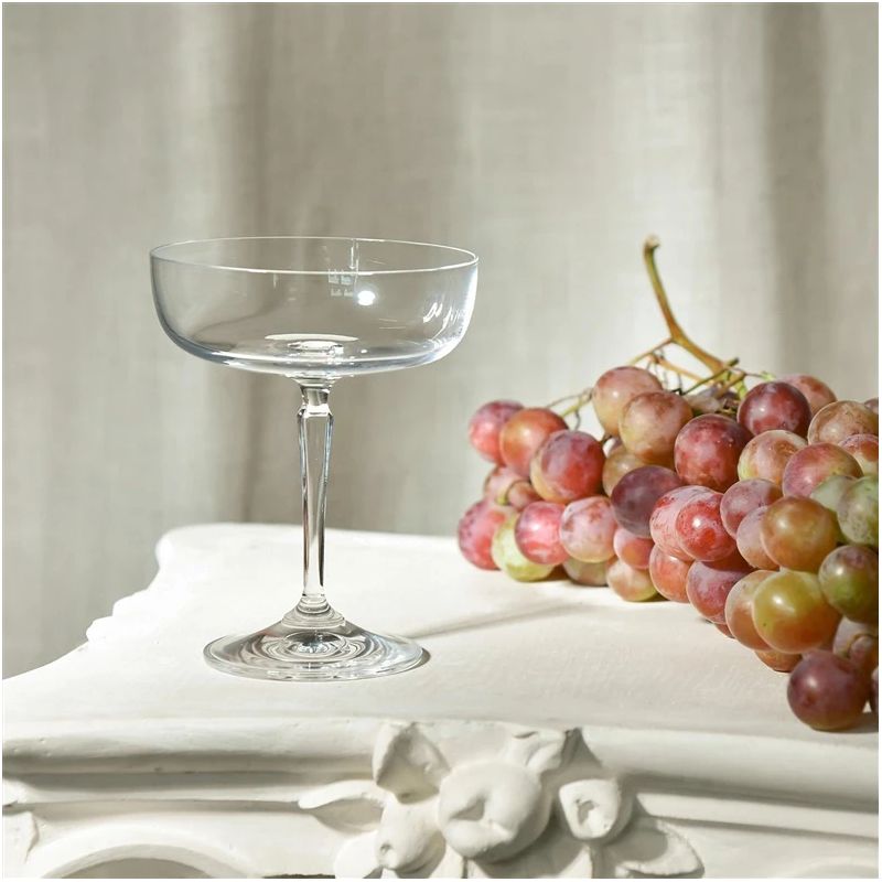 Šampanieša glāžu komplekts stikls. 0.270 l. 4 gab.