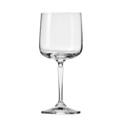 Vīna glāžu komplekts Roma. stikls. 0.390 l. 4 gab.