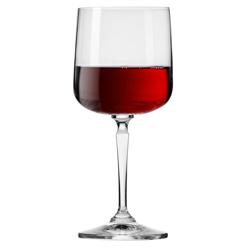 Vīna glāžu komplekts Roma. stikls. 0.390 l. 4 gab.