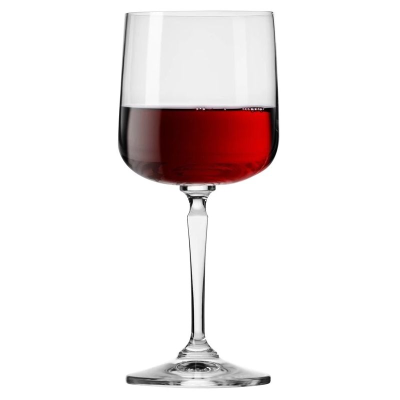 Vīna glāžu komplekts Roma. stikls. 0.390 l. 4 gab.