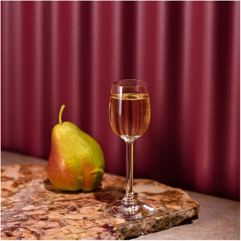 Liķiera glāžu komplekts Gema. stikls. 0.07 l. 6 gab.