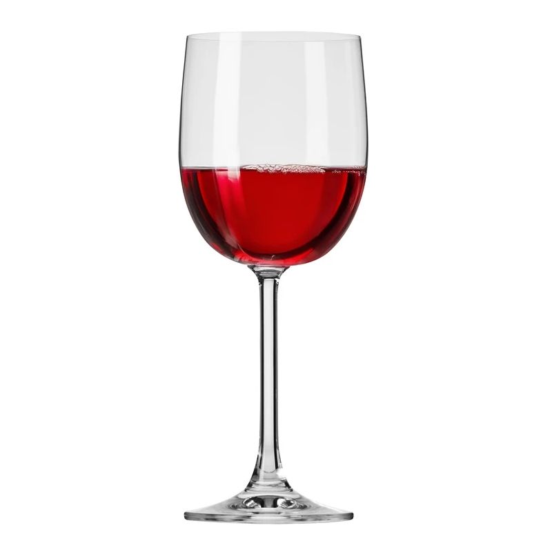 Vīna glāžu komplekts Gema. stikls. 0.340 l. 6 gab.