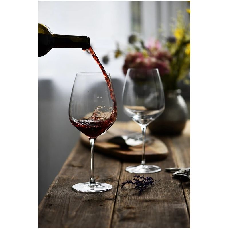 Vīna glāžu komplekts Divine. stikls. 0.8 l. 6 gab.