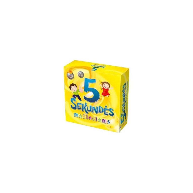 TREFL spēle 5 sekundes Junior, latviešu valodā,