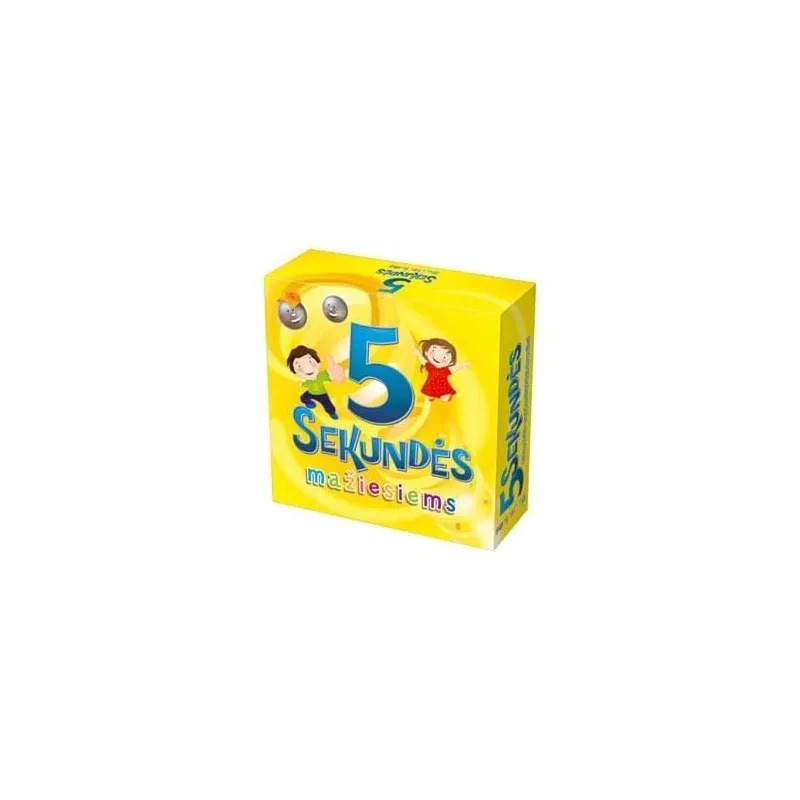 TREFL spēle 5 sekundes Junior, latviešu valodā,