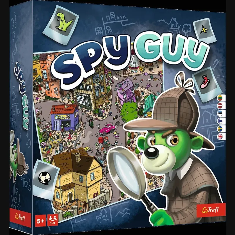 Galda spēle Trefl Spy Guy 02659T, daudzkrāsains, LT LV EE EN Somu Zviedru