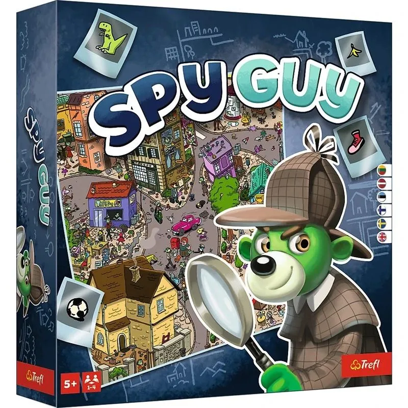 Galda spēle Trefl Spy Guy 02659T, daudzkrāsains, LT LV EE EN Somu Zviedru