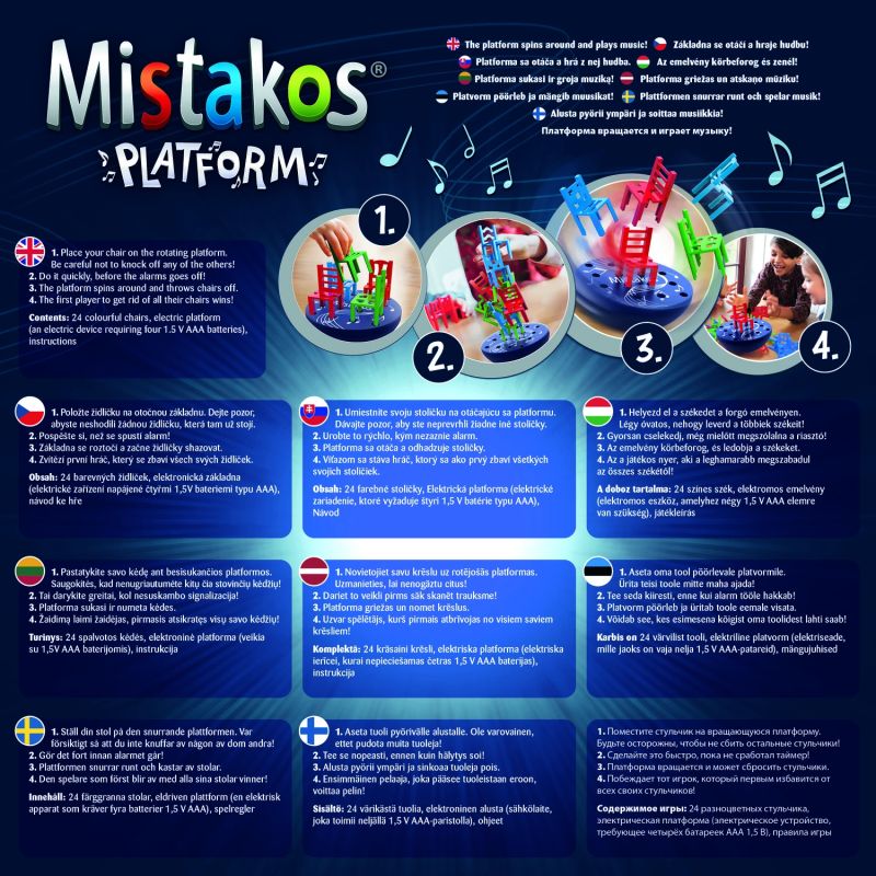 TREFL Mistakos Platforma galda spēle