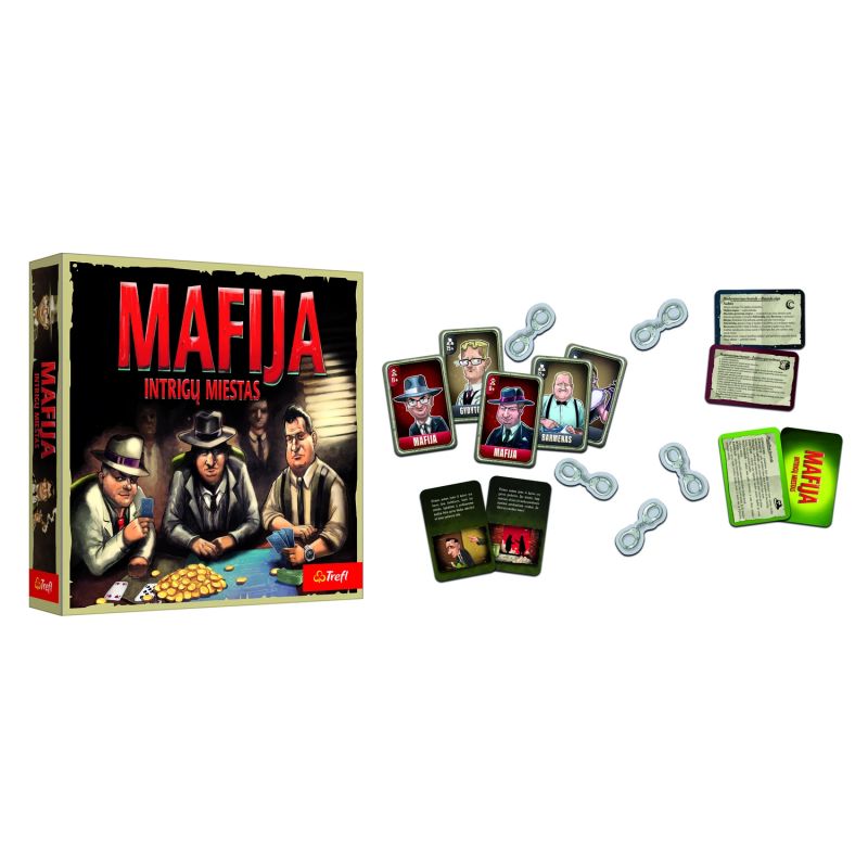 TREFL Mafia galda spēle, lit. val.,