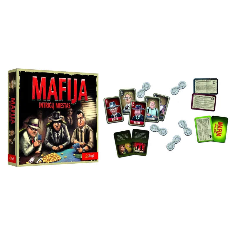 TREFL Mafia stalo žaidimas, liet. kalba,