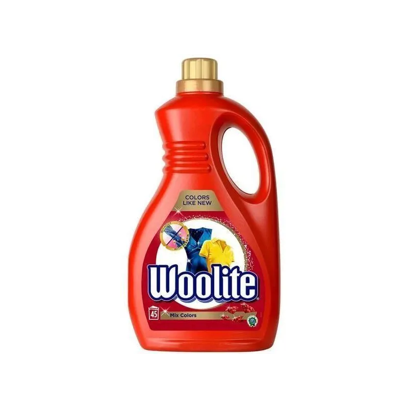 Šķidrs mazgāšanas līdzeklis Woolite Mix Colors, 2.7 l