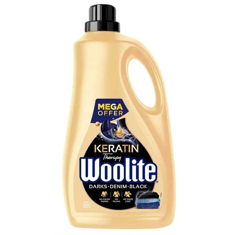 Šķidrs mazgāšanas līdzeklis Woolite Dark, 3.6 l