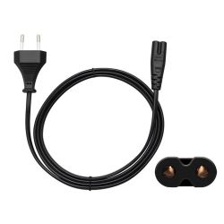 Vads Blow 4418 Euro plug Vīrietis. C7 Sieviete. 1.5 m. melna