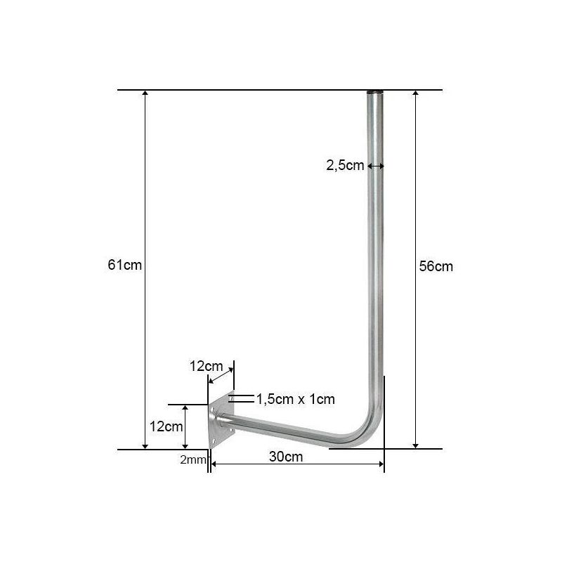 Stiprinājums antenas 76-900