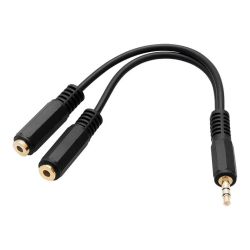 Kabelis 3.5 mm m -2x3.5 mm f 0.12m 91-21