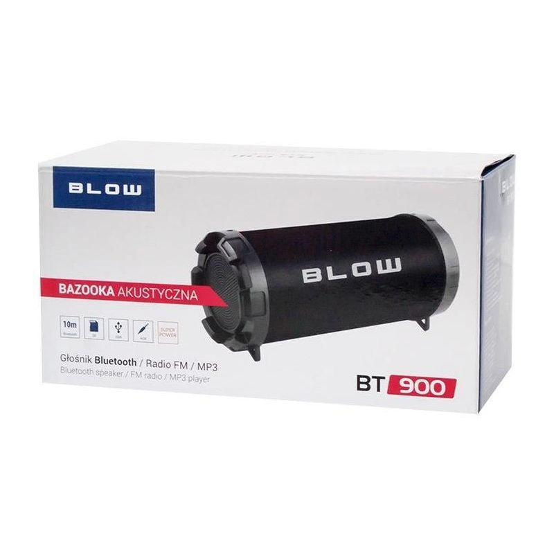Bezvadu skaļrunis Blow BT-900. melna. 25 W