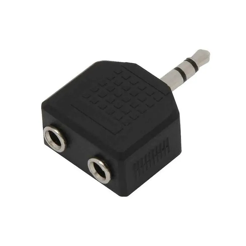 Adapteris Blow 91-217 3.5mm Male ,vyriška,, 2x3.5mm Female ,moteriška,, juoda sp.