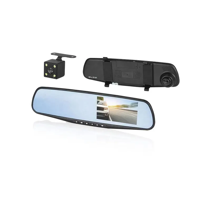 Auto videoreģistrators ar 2 kamerām Blow Blackbox DVR F600