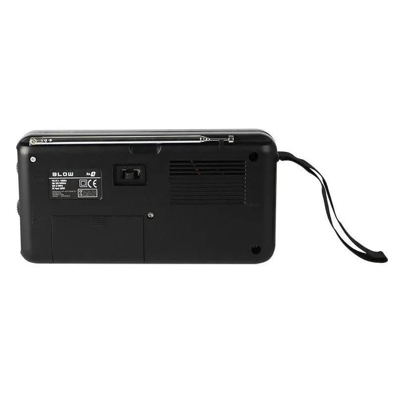 Radio uztvērējs Blow RA 4, melna krās.