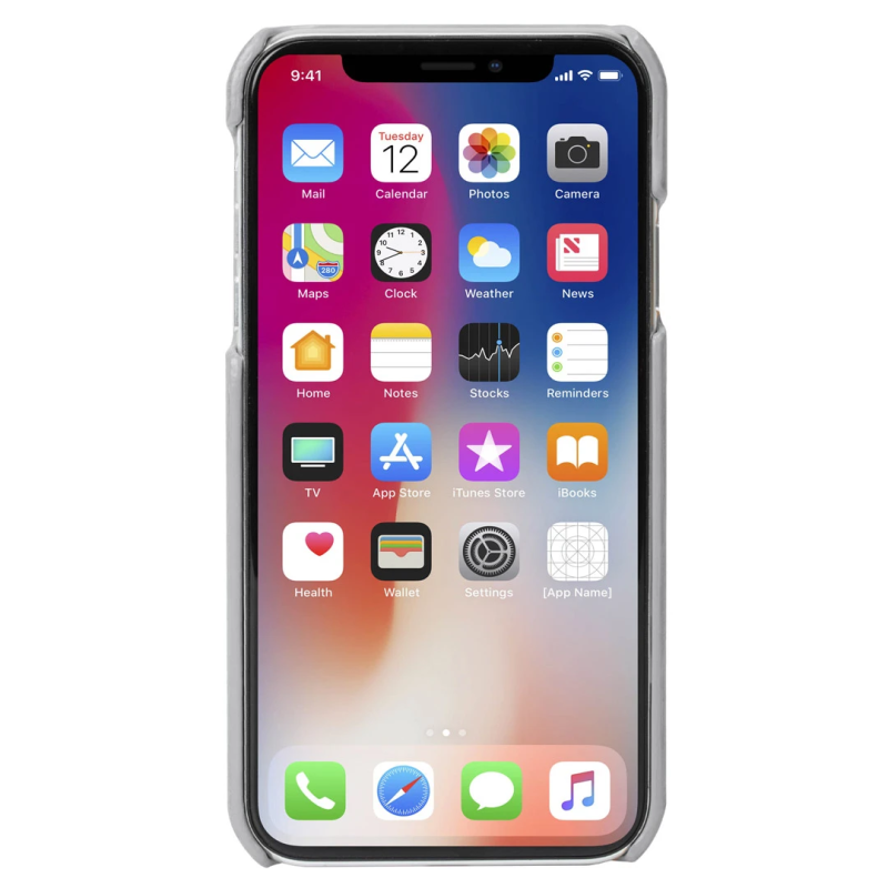 Krusell Sunne Cover Apple iPhone XS vintage grey