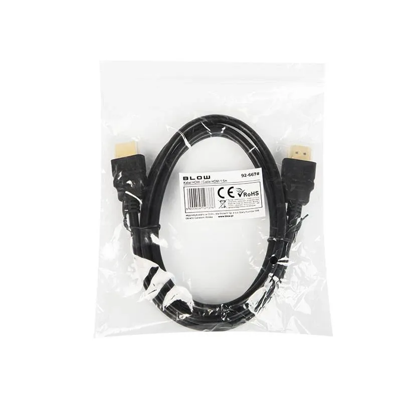 Cable hdmi-hdmi 4k 1.5m