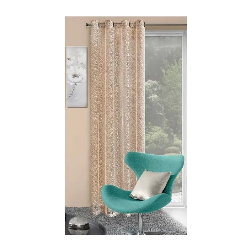 Dienas aizkari Amanda, brūna, 140 cm x 250 cm