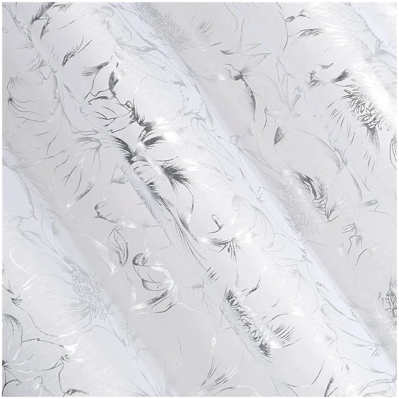 Dienas aizkari Feza, balta krās.-sudraba krās., 140 cm x 250 cm