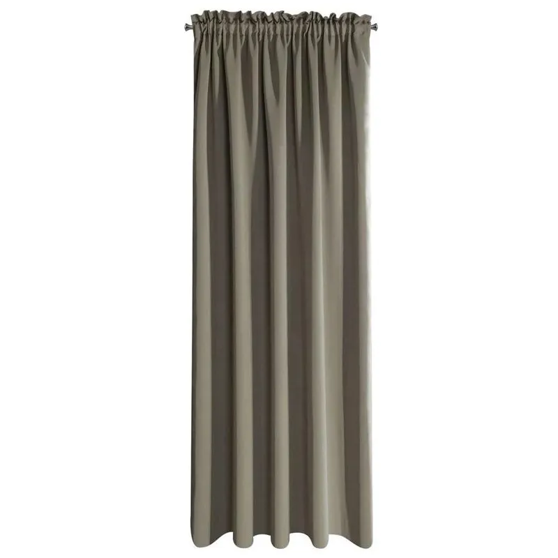 Nakts aizkari ZWB-09, gaiši brūna krās., 140 cm x 270 cm