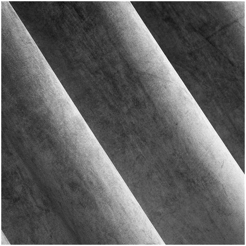 Nakts aizkari Pierre ZKXX-02, pelēka krās., 140 cm x 250 cm