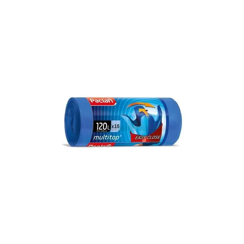 Atkritumu maisi Paclan 134900, 120 l, 15 gab.