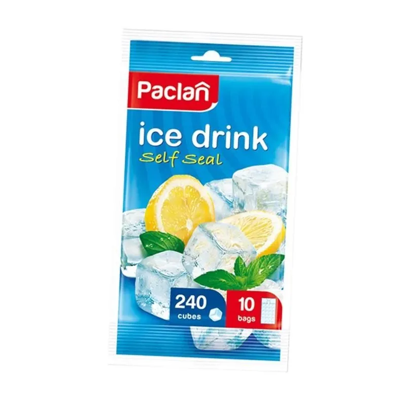 Ledus maisiņš Paclan 135241, 24 cm, 10 gab., Zila krās.