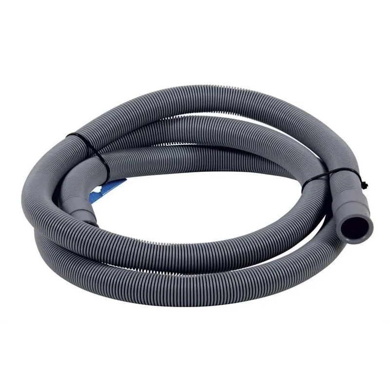 Ūdens izplūdes šļūtene veļas mašīnām Tycner, pelēka krās., 150 cm