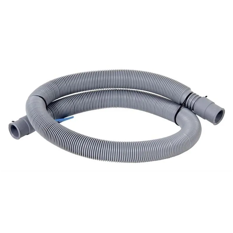 Ūdens izplūdes šļūtene veļas mašīnām Tycner, pelēka krās., 200 cm