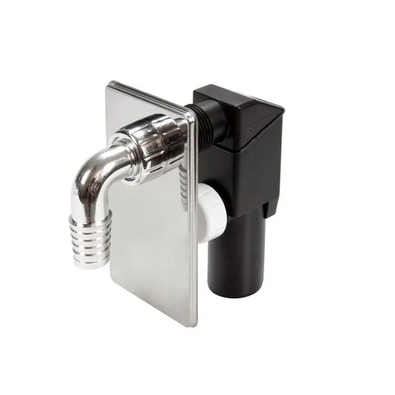 Ievads veļas mazgājamā mašīna-trauku mazgājamai mašīnai Tycner 1646, 40 mm, hroma krās.