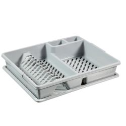 Trauku žāvētājs 45x38x8.8cm Pelēks