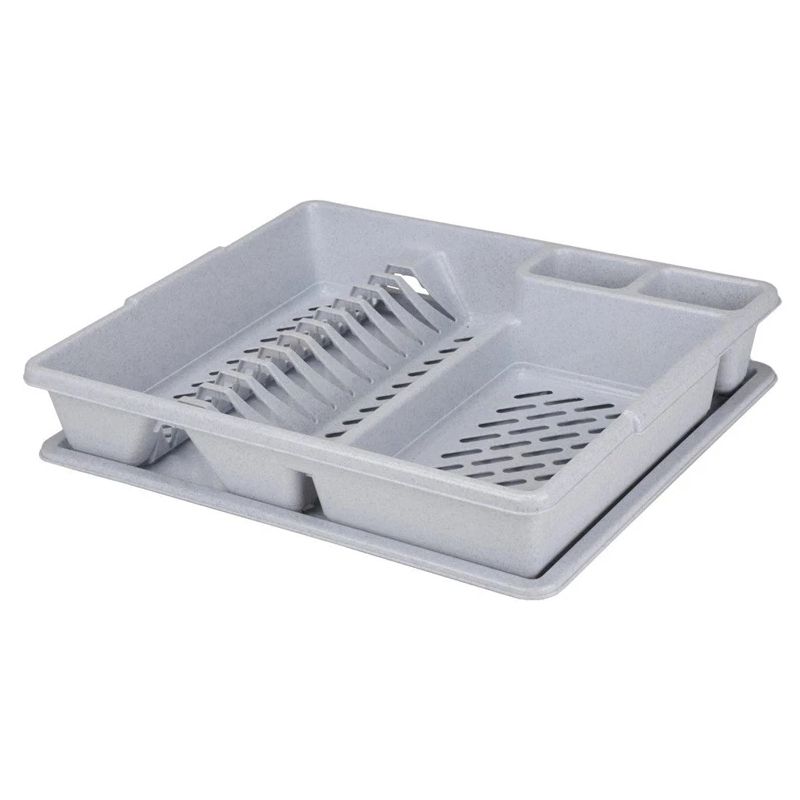 Trauku žāvētājs 45x38x8.8cm Pelēks