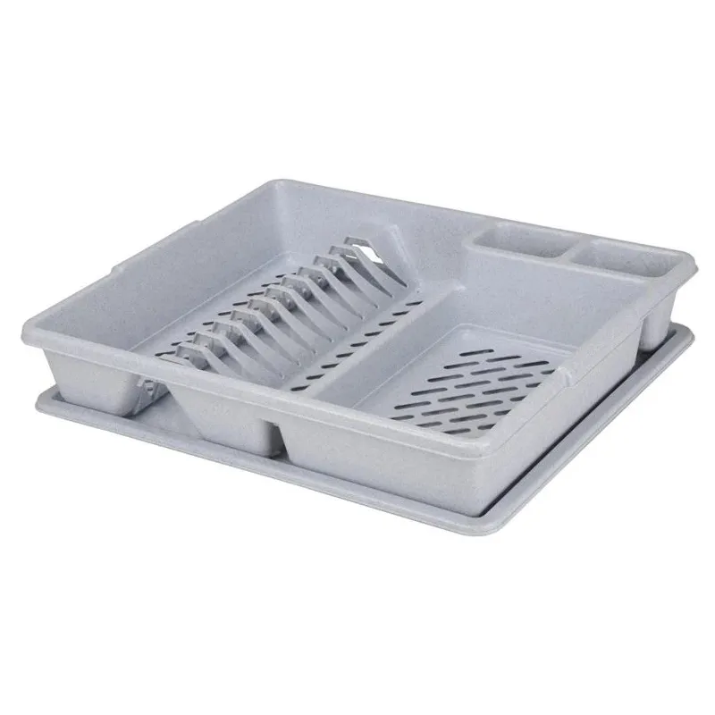 Trauku žāvētājs Curver, plastmasa, pelēka krās.